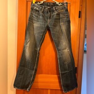 Men’s Light wash Silver jeans